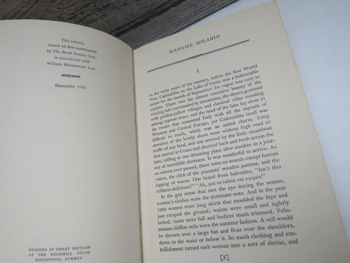 Madame Solario 1956