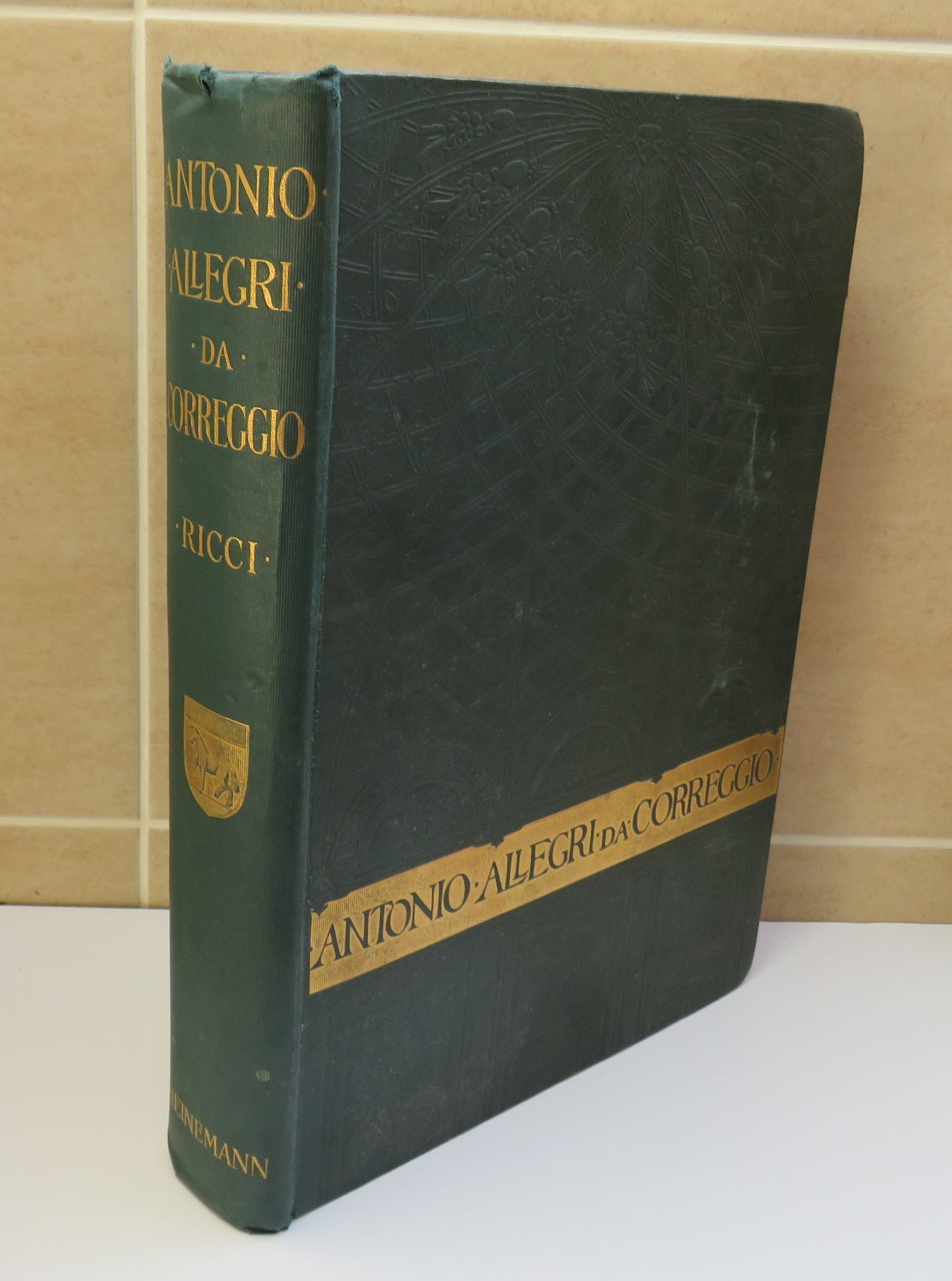 Antonio Allegri Da Correggio, HIs Life, His Friends, and His Time by Corrado Ricci, 1896