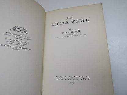 The Little World by Stella Benson, 1925 book image 3