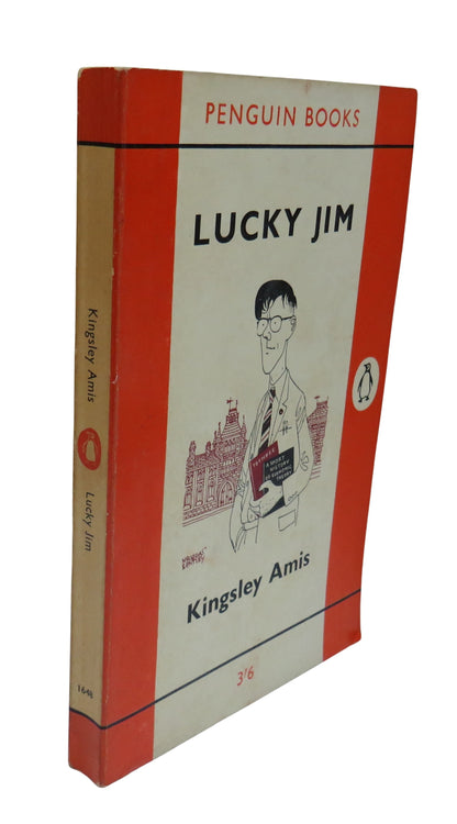 Lucky Jim By Kingsley Amis 1961 Penguin Books book front cover