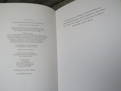 For King and Country Voices From The First World War Edited by Brian MacArthur 2008 book image 4