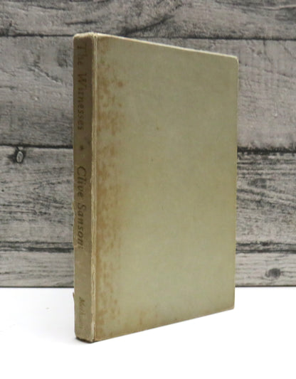 The Witness and Other Poems By Clive Sansom 1957