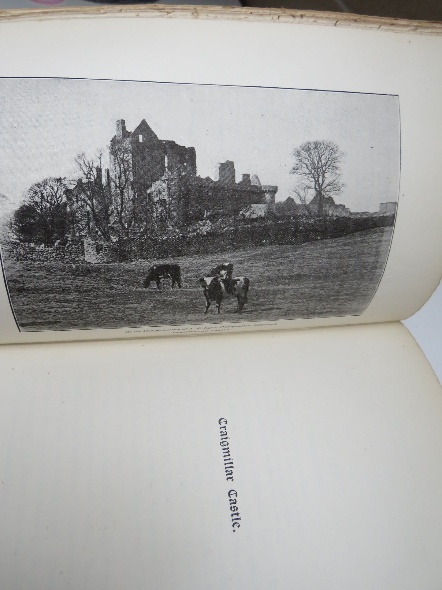 The Ruined Castles of Mid-Lothian Their Position Their Families; Their Ruins and Their History By John Dickson 1894