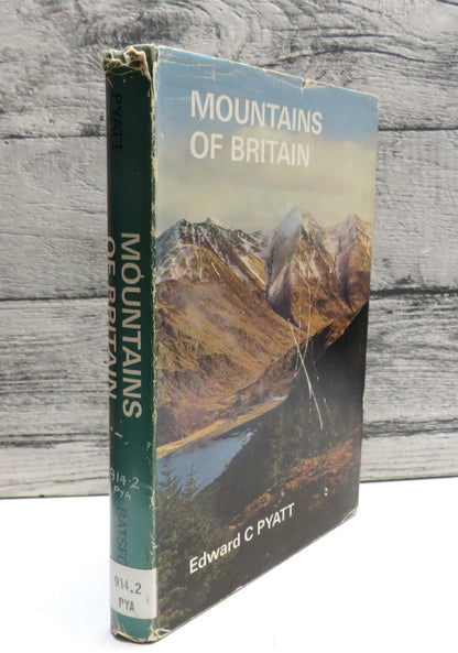 Mountains of Britain By Edward C Pyatt 1966 book front cover