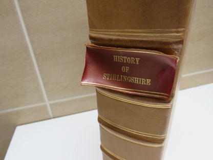 History of Stirlingshire By The Rev. William Nimmo 1817 2nd Edition book image 2