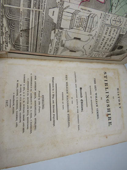 History of Stirlingshire By The Rev. William Nimmo 1817 2nd Edition book image 6