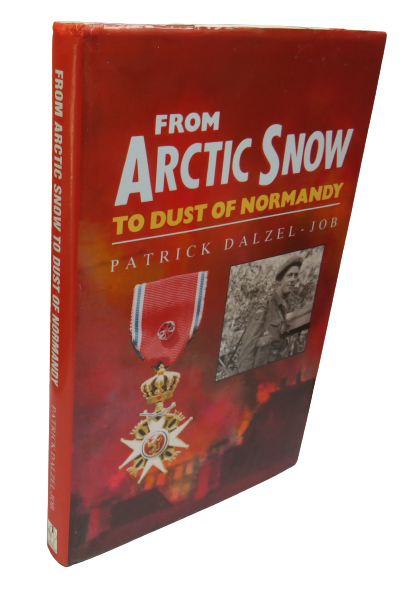 From Artic Snow, The Dust of Normandy by Patrick Dalzel-Job, 1991 book front cover
