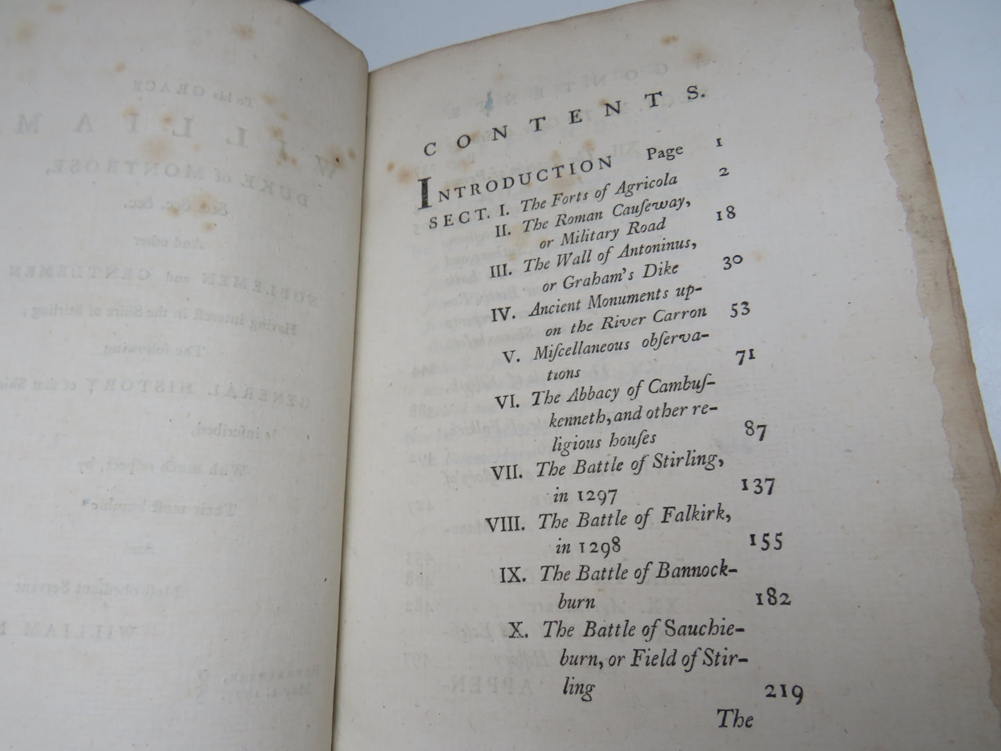 A General History of Stirlingshire With Natural History of the Shire By William Nimmo 1777