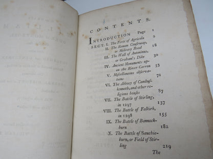A General History of Stirlingshire With Natural History of the Shire By William Nimmo 1777 book image 8