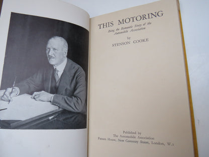 This Motoring Being The Romantic Story Of The Automobile Association By Stenson Cooke book image 2