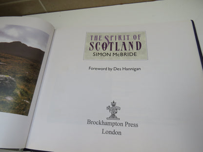 The Spirit of Scotland by Simon McBride, 1995 book image 4