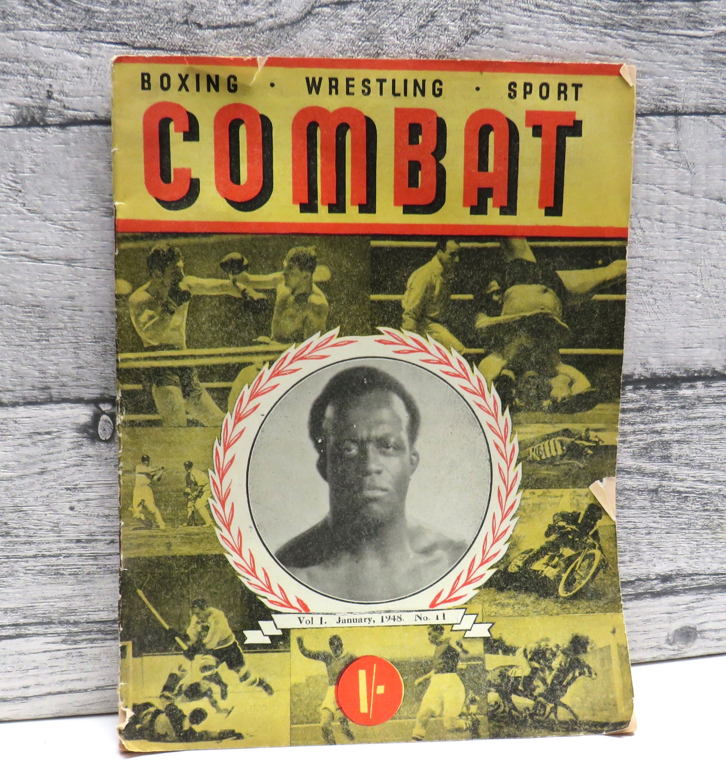 Combat Sports Magazine Vol 1. January 1948 No.11 Boxing, Wrestling, Sport