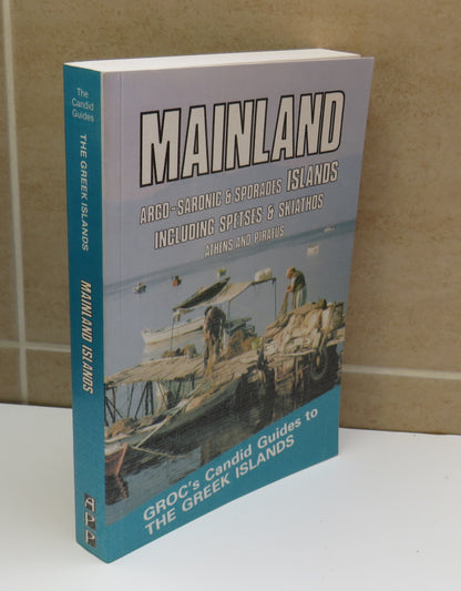 Mainland, Groc's Candid Guides to The Greek Islands, by Geoffrey O'Connell, 1988 book image 2