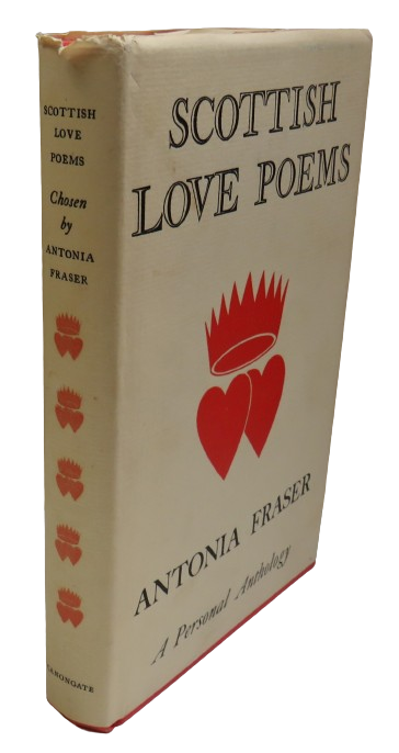 Scottish Love Poems A Personal Anthology By Antonia Fraser 1975 book front cover