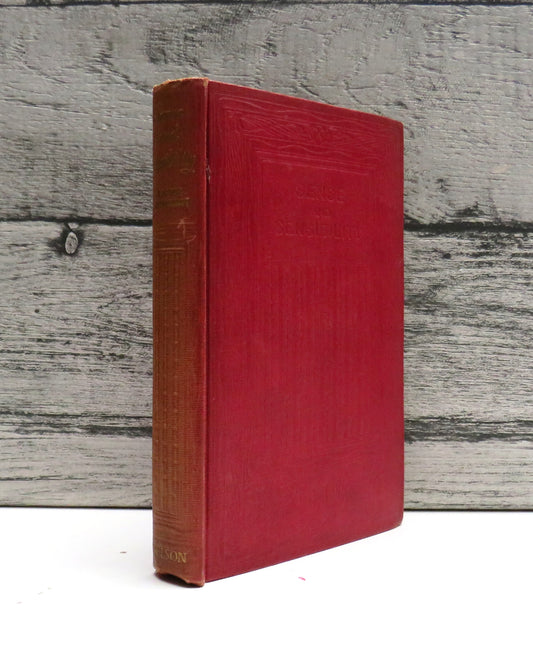 Sense and Sensibility By Jane Austen - Vintage Book