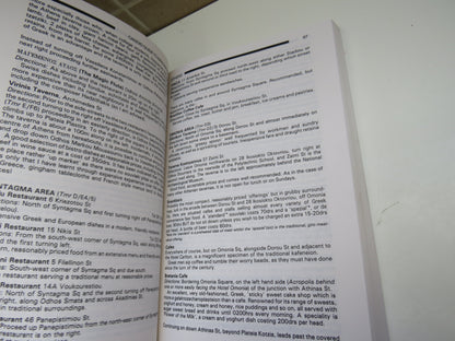 Mainland, Groc's Candid Guides to The Greek Islands, by Geoffrey O'Connell, 1988 book image 5