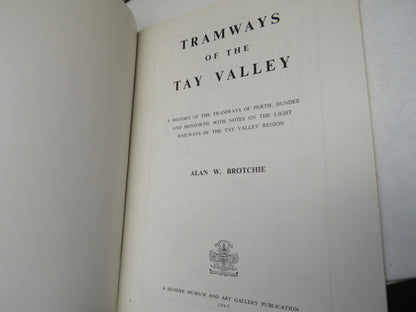Tramways of the Tay Valley By Alan W. Brotchie 1965 book image 3