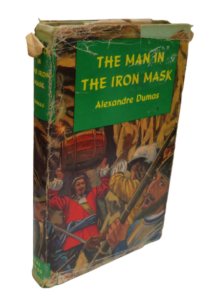 The Man in the Iron Mask by Alexandre Dumas, 1965 book front cover