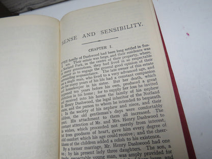 Sense and Sensibility By Jane Austen - Vintage Book