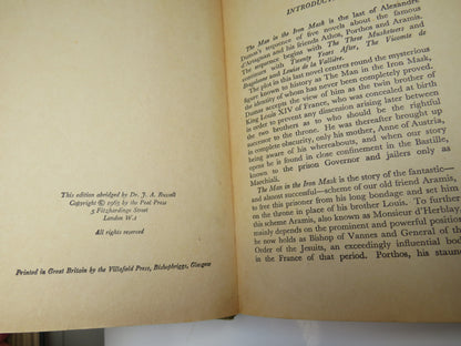 The Man in the Iron Mask by Alexandre Dumas, 1965 book image 4