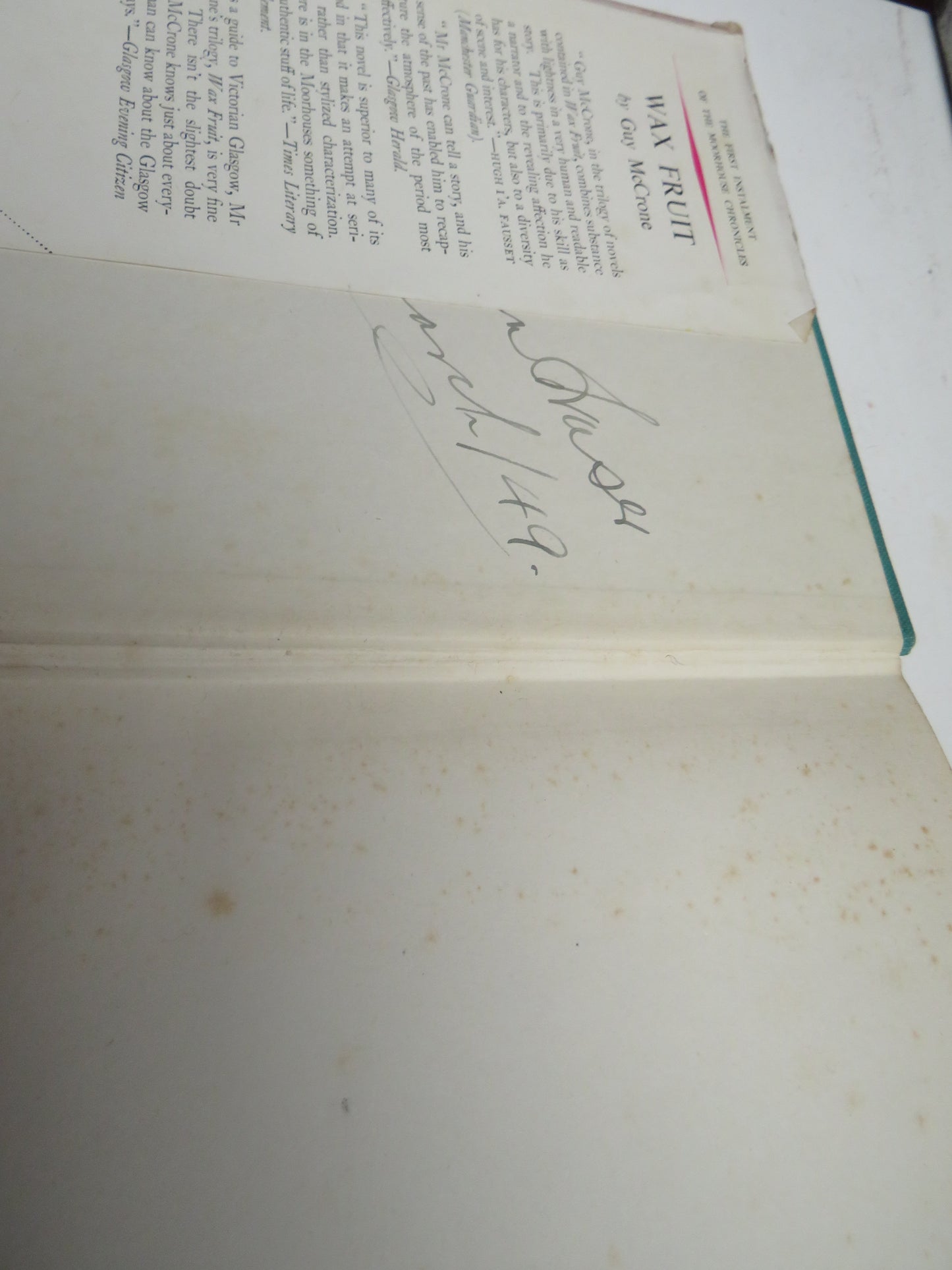 Aunt Bel A Novel By Guy McCrone 1949 1st Edition