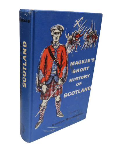 Mackie's Short History of Scotland Revised by Gordon Donaldson, 1962 book front cover