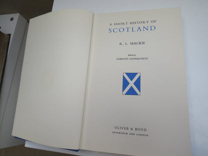 Mackie's Short History of Scotland Revised by Gordon Donaldson, 1962 book image 4