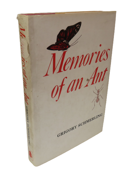 Memories of an Ant by Grigory Schmerling, 1987 book front cover