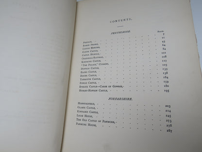 The Historical Castles and Mansions of Scotland Perthshire and Forfarshire By A. H. Millar 1890 book image 4
