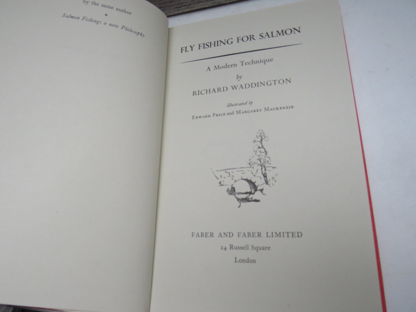 Fly Fishing For Salmon A Modern Technique By Richard Waddington 1951