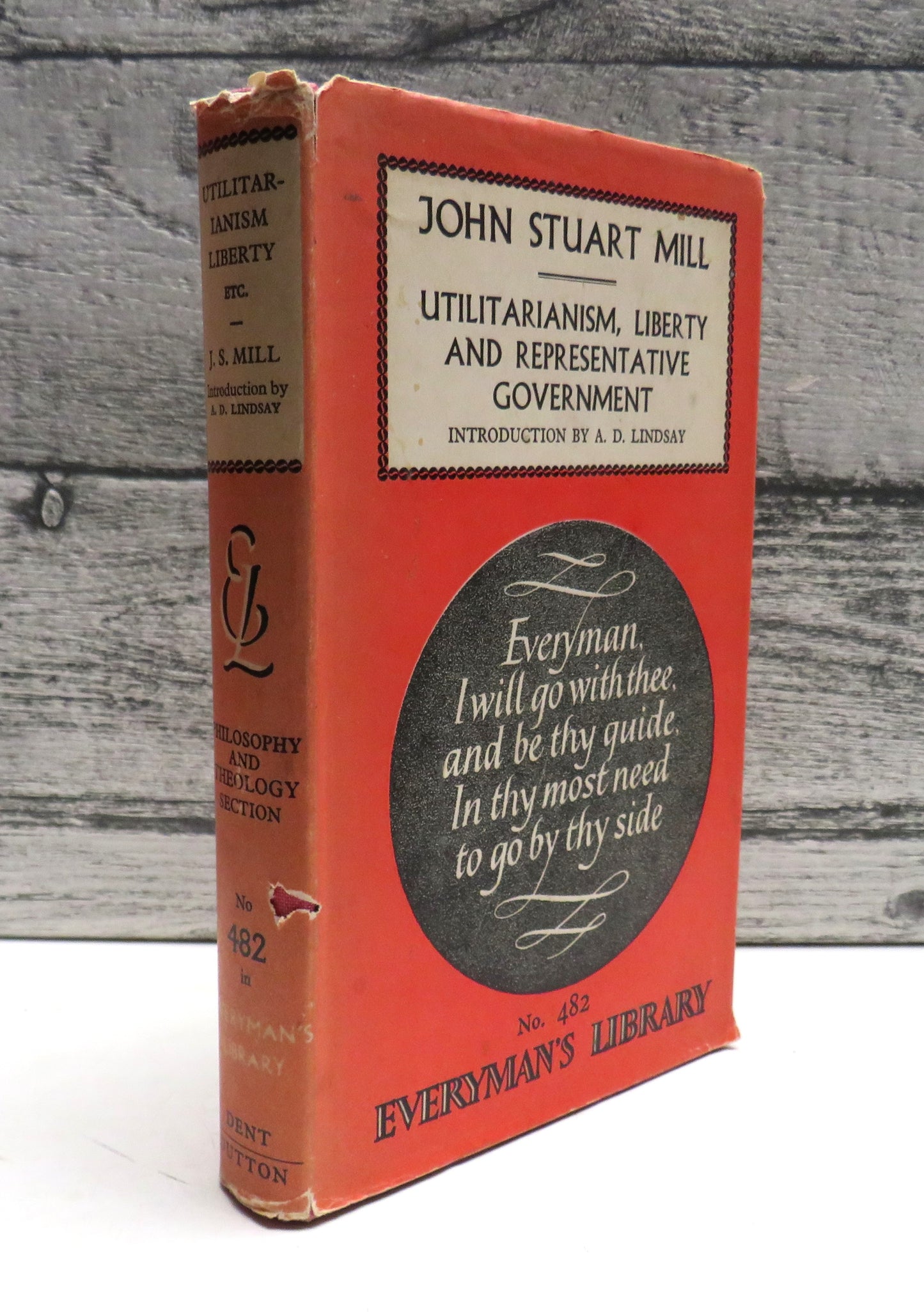 Utilitarianism Liberty Representative Government By John Stuart Mill 1960