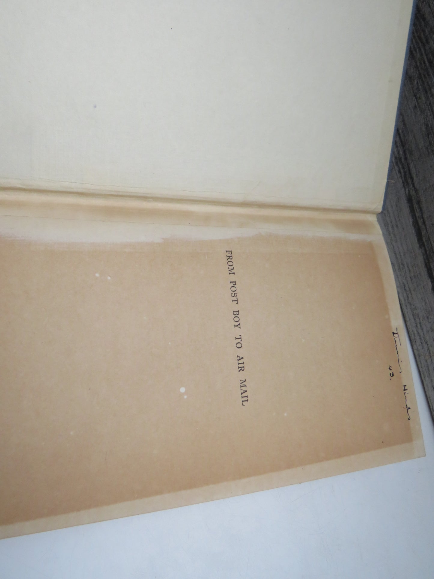 From Post Boy To Air Mail The Story of the British Post Office By G. Gibbard Jackson