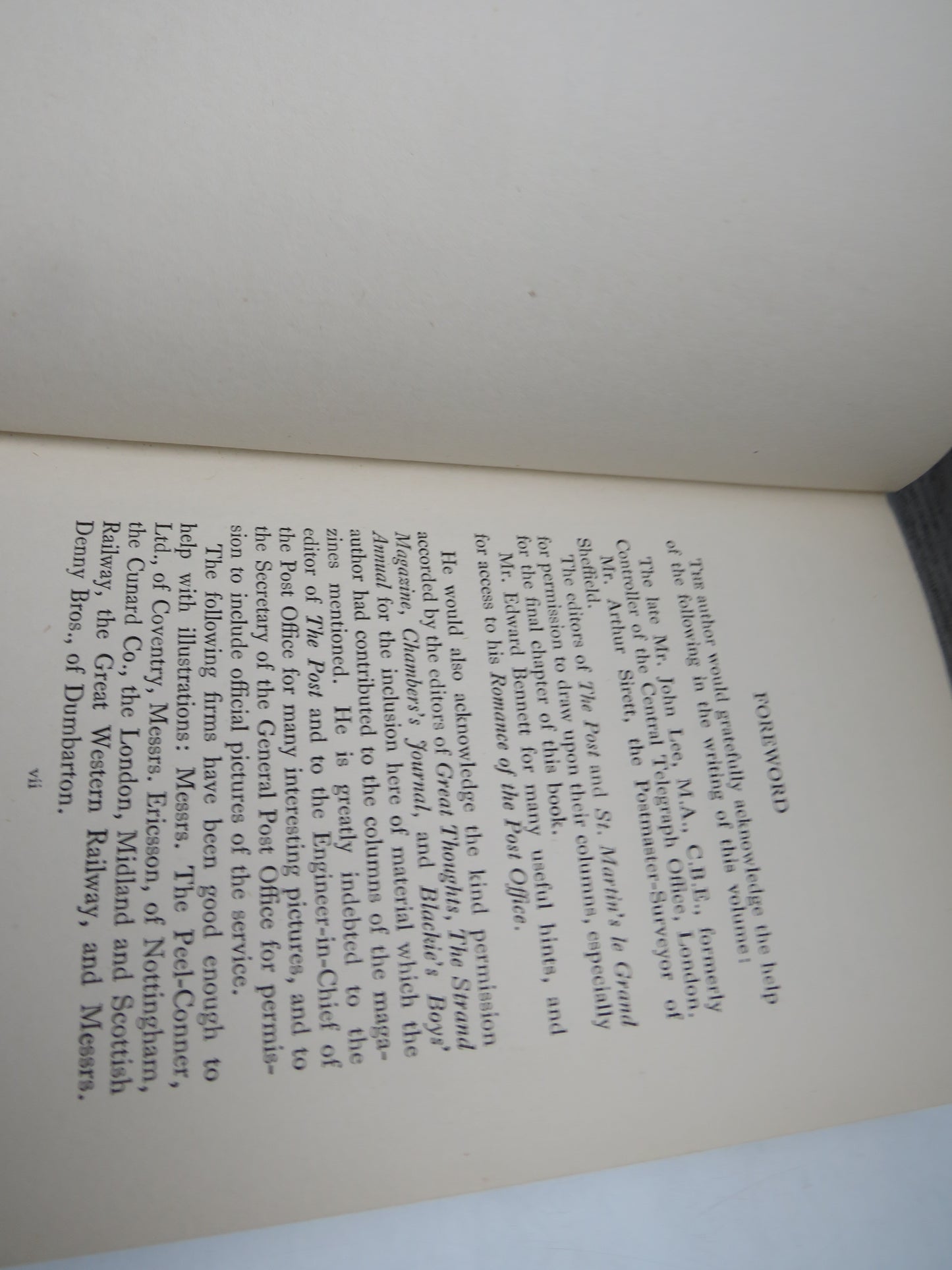 From Post Boy To Air Mail The Story of the British Post Office By G. Gibbard Jackson