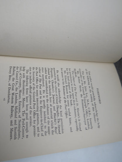 From Post Boy To Air Mail The Story of the British Post Office By G. Gibbard Jackson