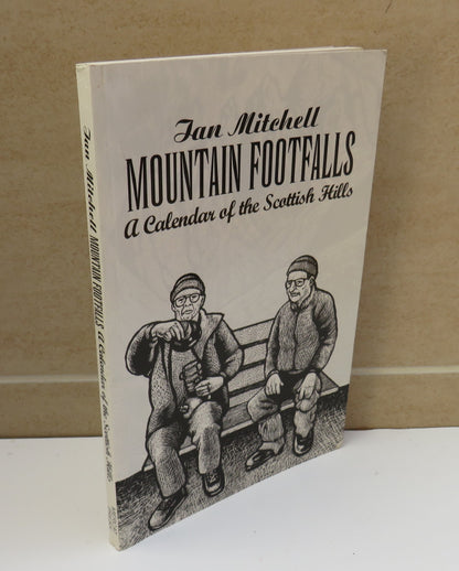 Mountain Footfalls, A Calendar of the Scottish Hills by Ian Mitchell, 1996 book image 2