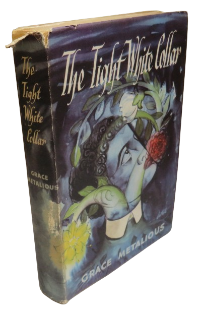 The Tight White Collar By Grace Metalious 1961 book front cover