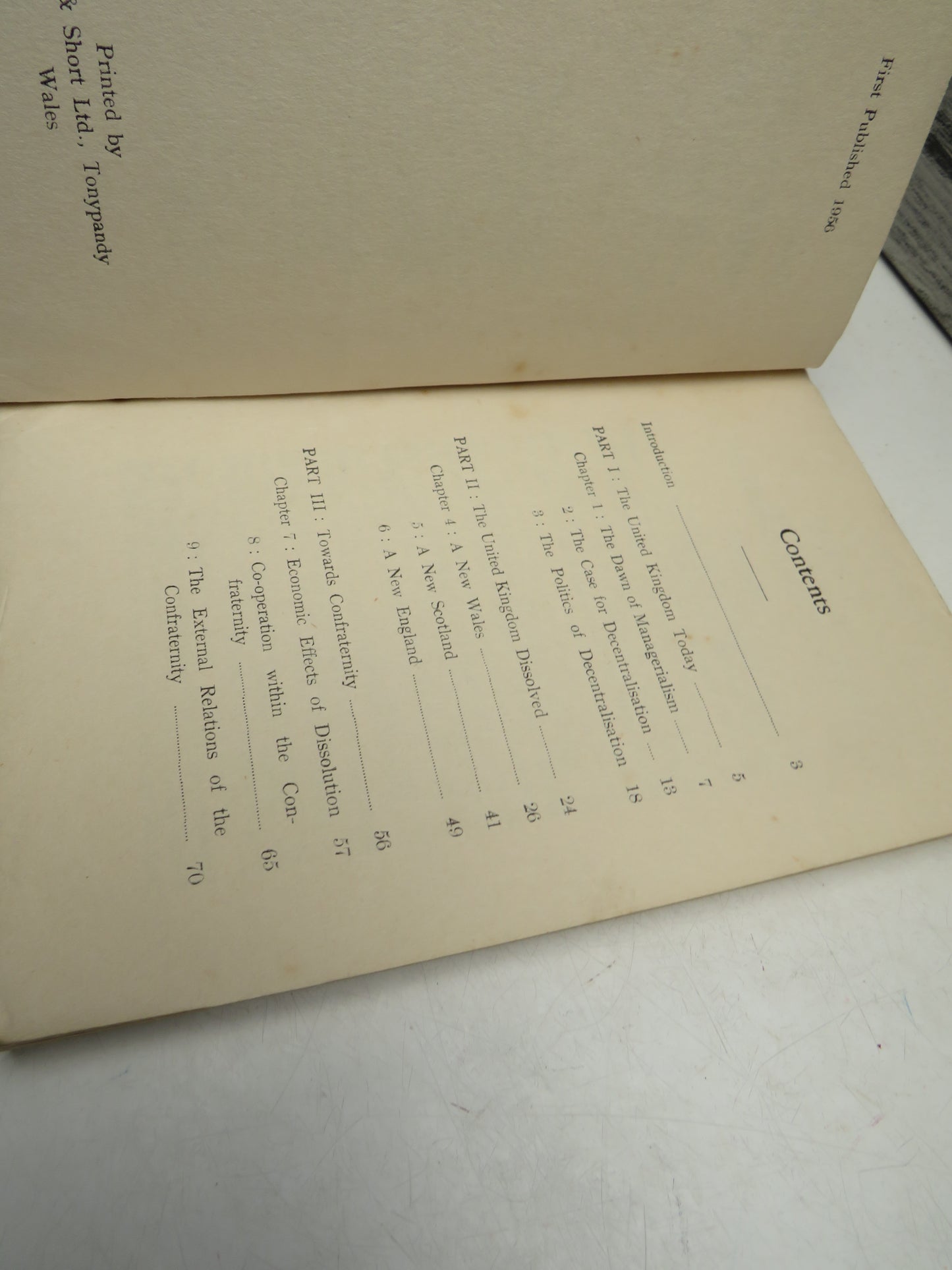 Our Three Nations Wales: Scotland : England By Gwynfor Evans, Roy A. Lewis, J.E. Jones 1956
