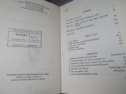 I Come From The Stone Age By Heinrich Harrer 1964