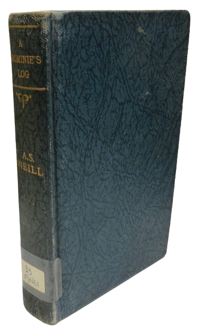 A Dominie's Log By A.S. Neill book front cover