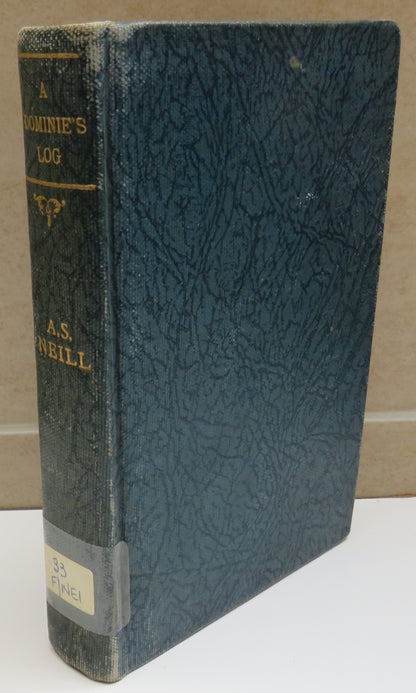 A Dominie's Log By A.S. Neill book image 2