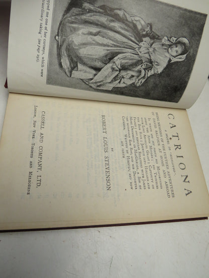 Catriona A Sequel To "Kidnapped" By Robert Louis Stevenson 1918 book image 3