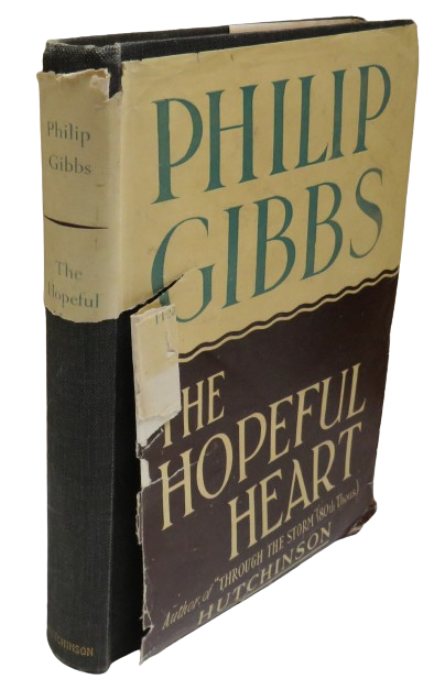 The Hopeful Heart By Philip Gibbs book front cover