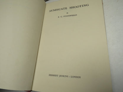 Syndicate Shooting By F. G. Standfield 1961 book image 4