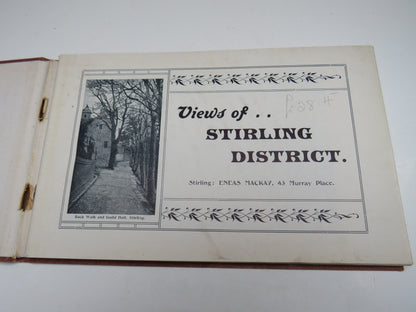 Views of Stirling District Vintage Picture Book Eneas Mackay Stirling book image 3