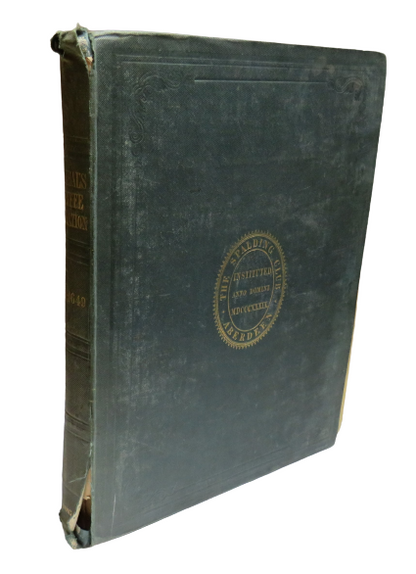 A Breiffe Narration of the Services Done to Three Noble ladyes by Gilbert Blakhal 1631-1649, The Spa book front cover