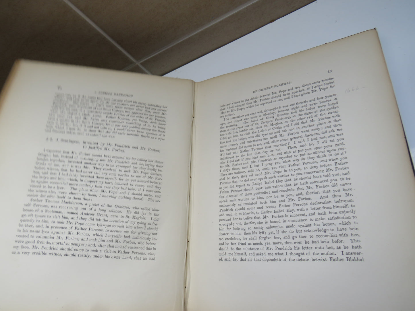 A Breiffe Narration of the Services Done to Three Noble ladyes by Gilbert Blakhal 1631-1649, The Spalding Club, 1844