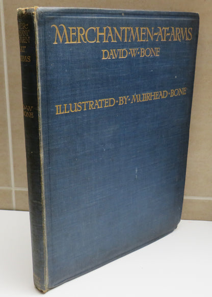 Merchantmen-At-Arms The British Merchant' Service In The War By David W. Bone 1919 book image 2