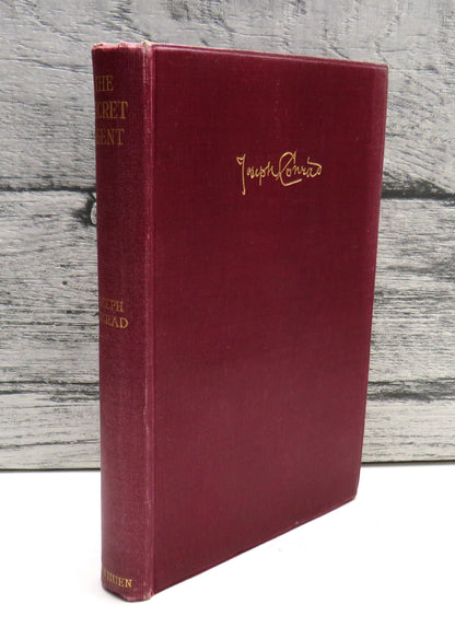 The Secret Agent a Simple Tale By Joseph Conrad 1926 book front cover