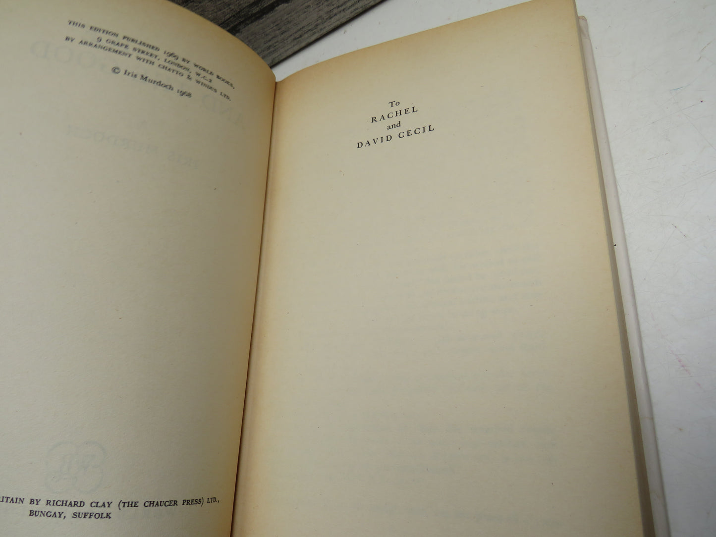 The Nice and The Good By Iris Murdoch 1969