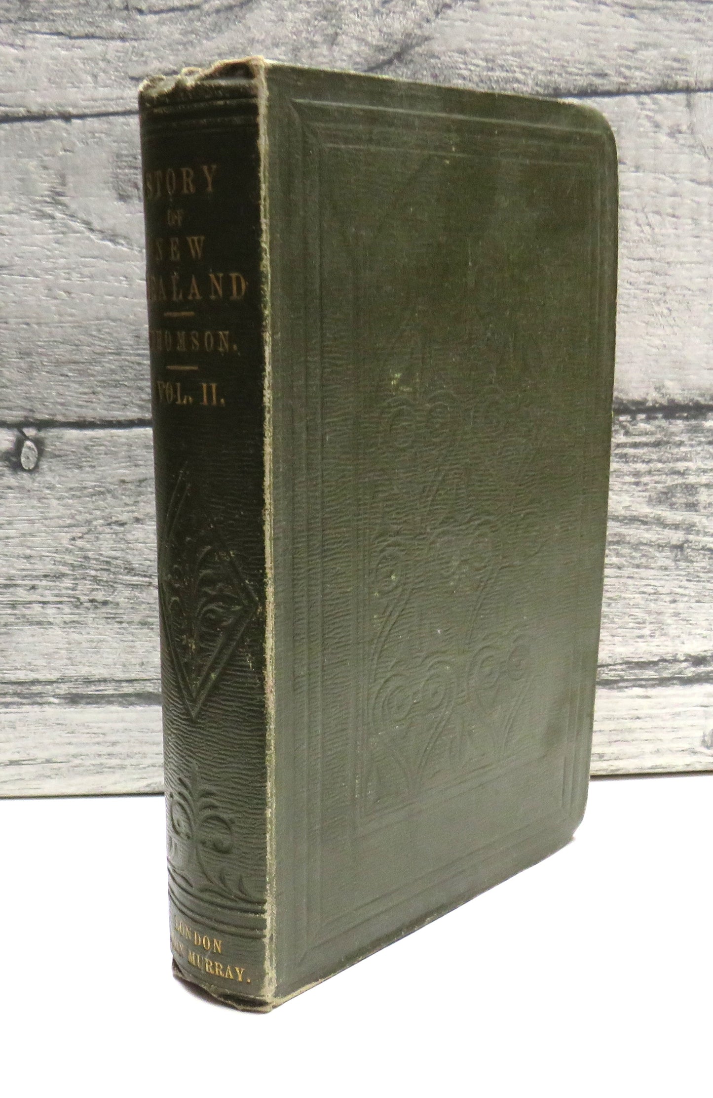 The Story of New Zealand Past and Present - Savage and Civilized by Arthur S. Thomson Vol II 1850